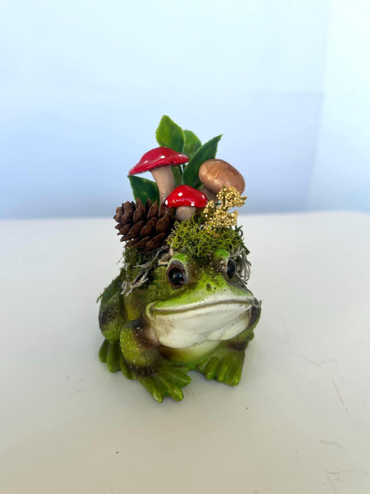 Whimsical Frog Fairy Garden