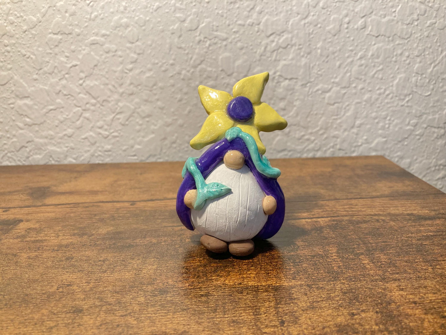 Flower Gnome Figurine