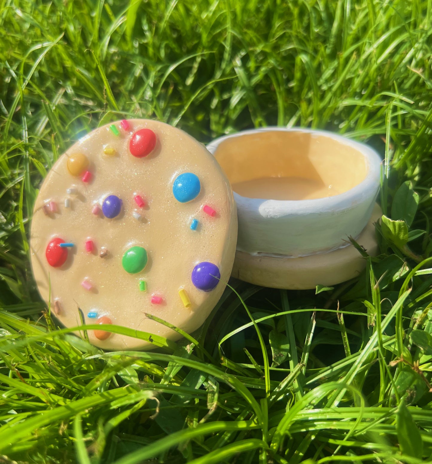 Candy sugar cookie trinket box