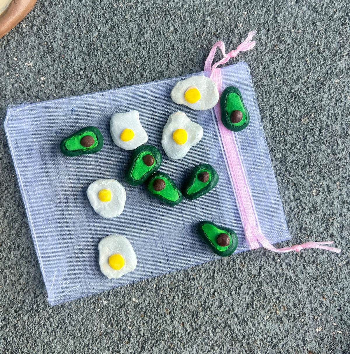 Avocado toast tic tac toe