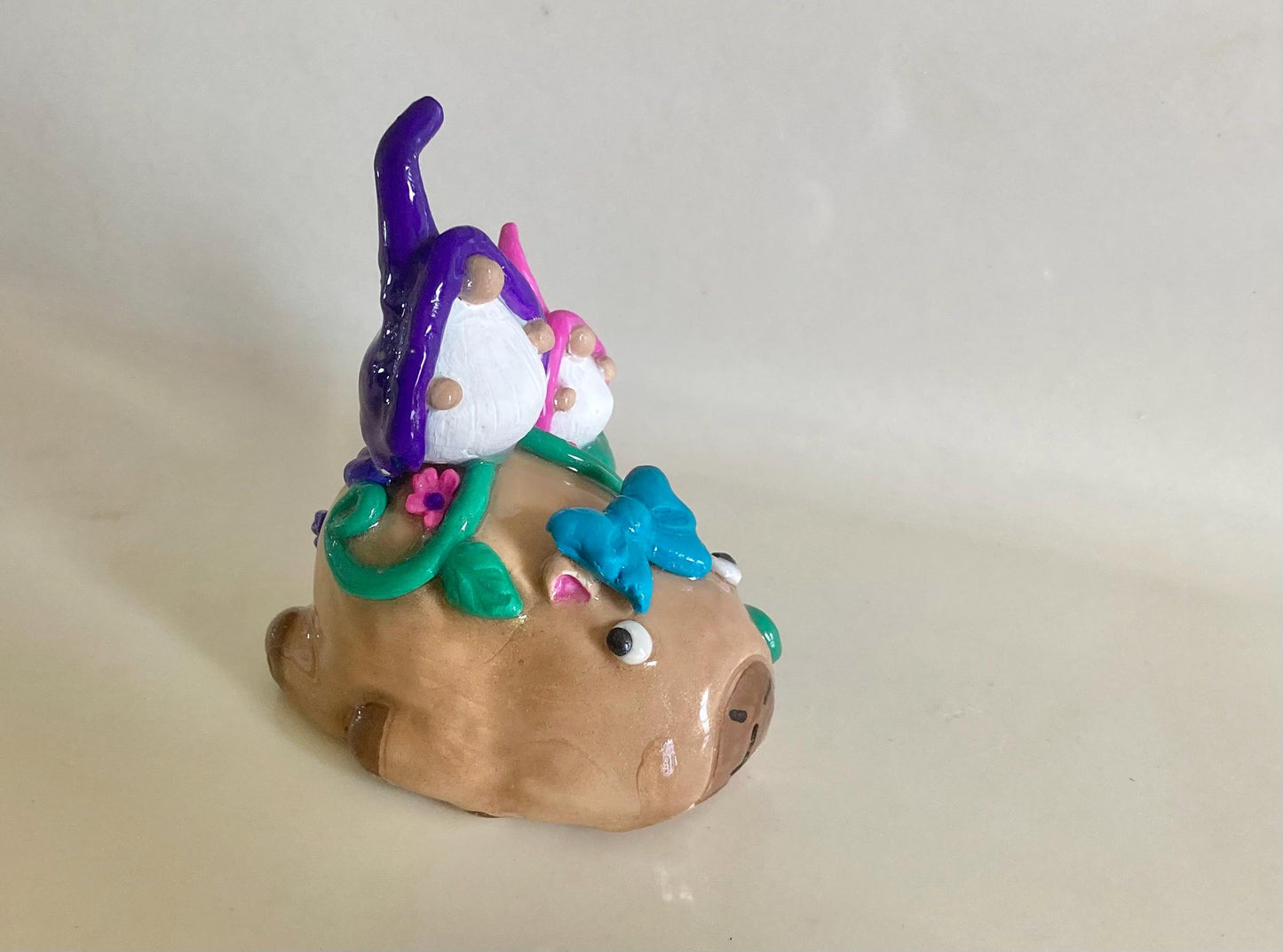 Gnomes Catching A Ride