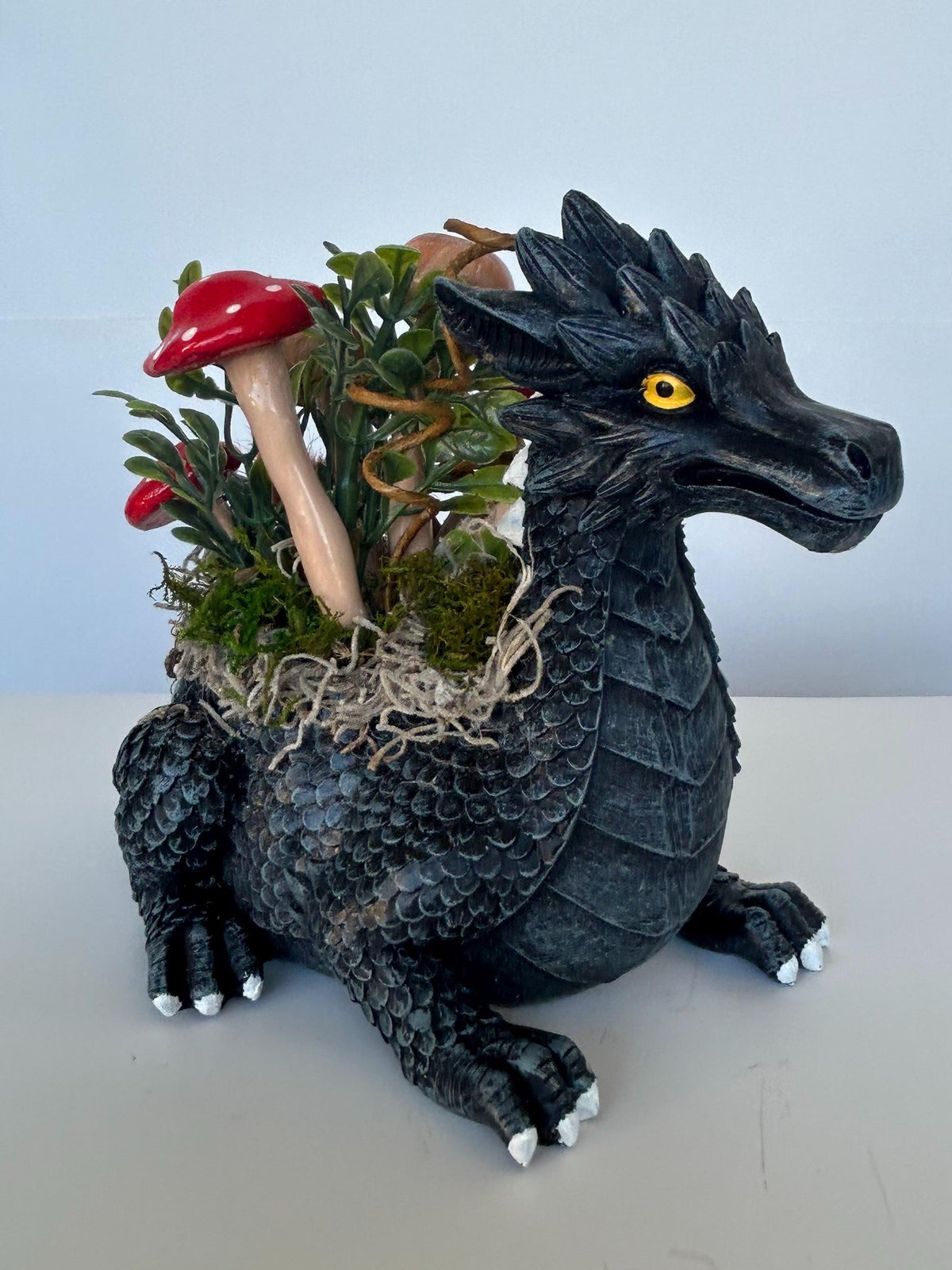 Dragon fairy garden