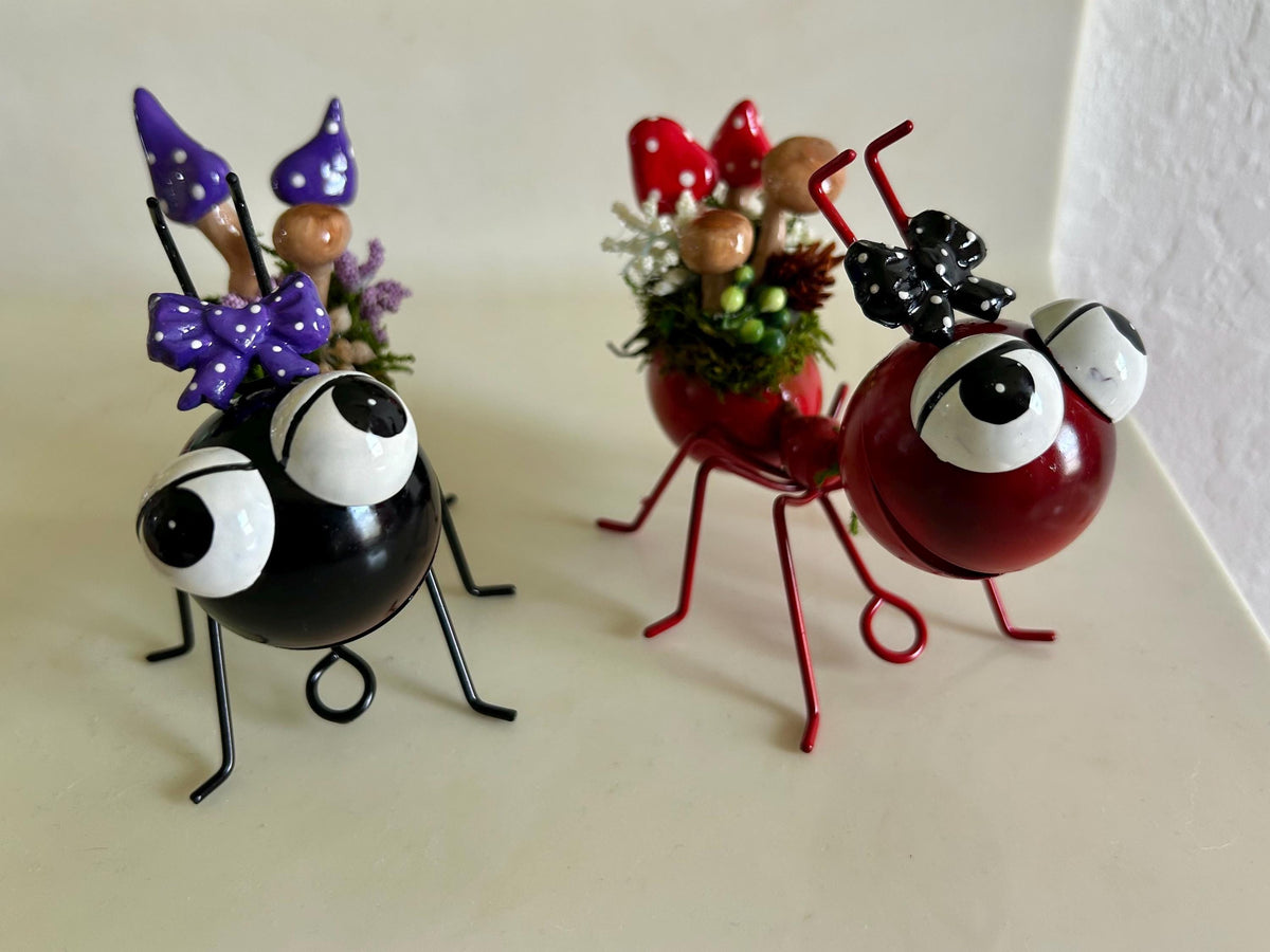 Metal Ant Fairy Garden