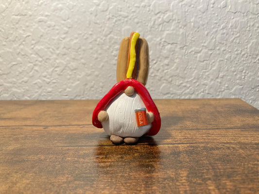 Hotdog Gnome Figurine