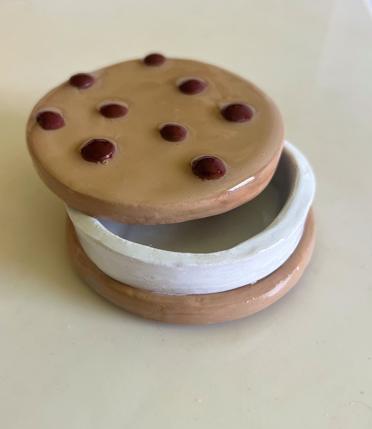 Chocolate Chip Cookie trinket box