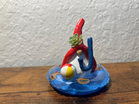 Handmade Clay Beach Gnome