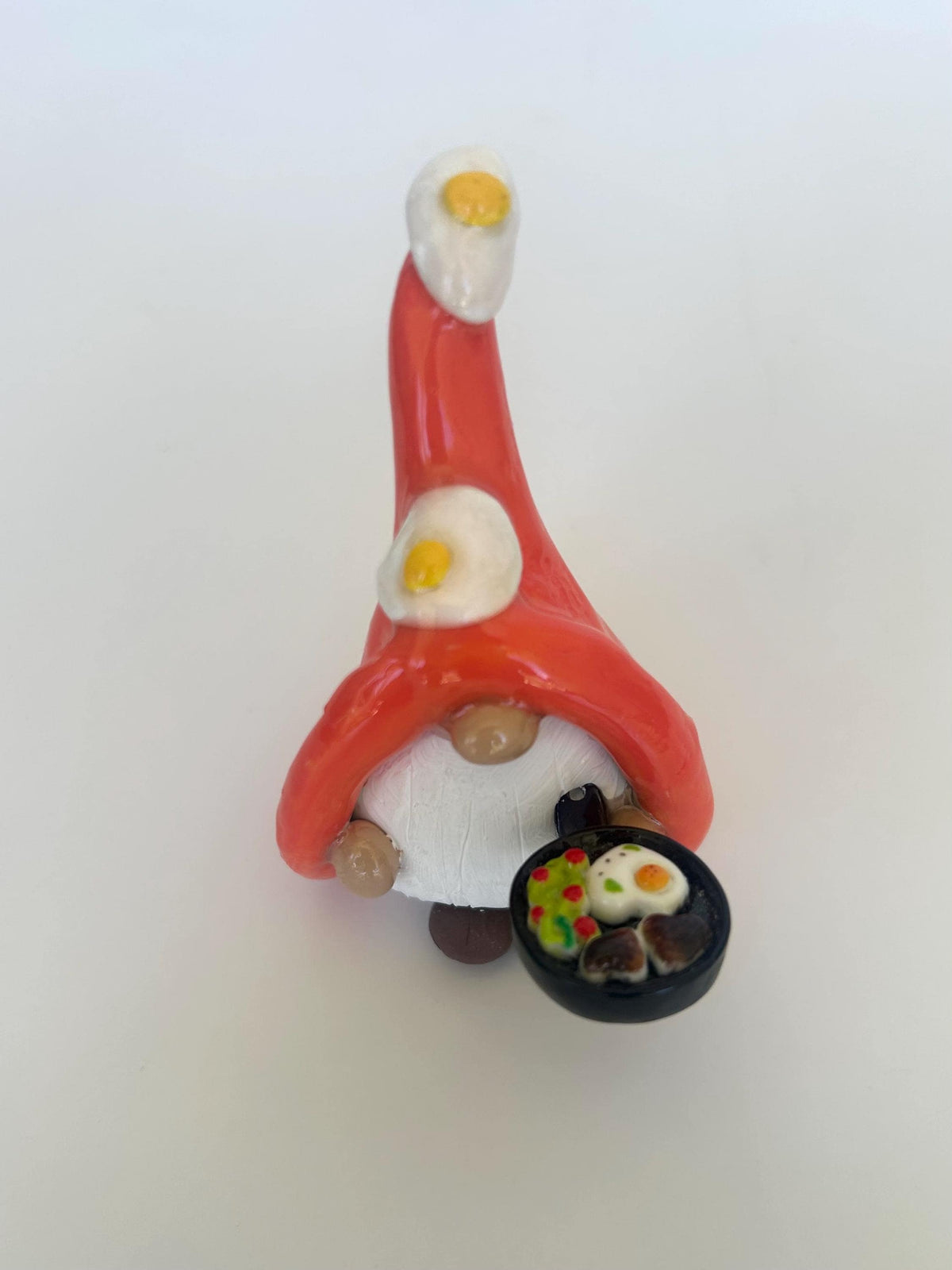 Breakfast Gnome Figurine