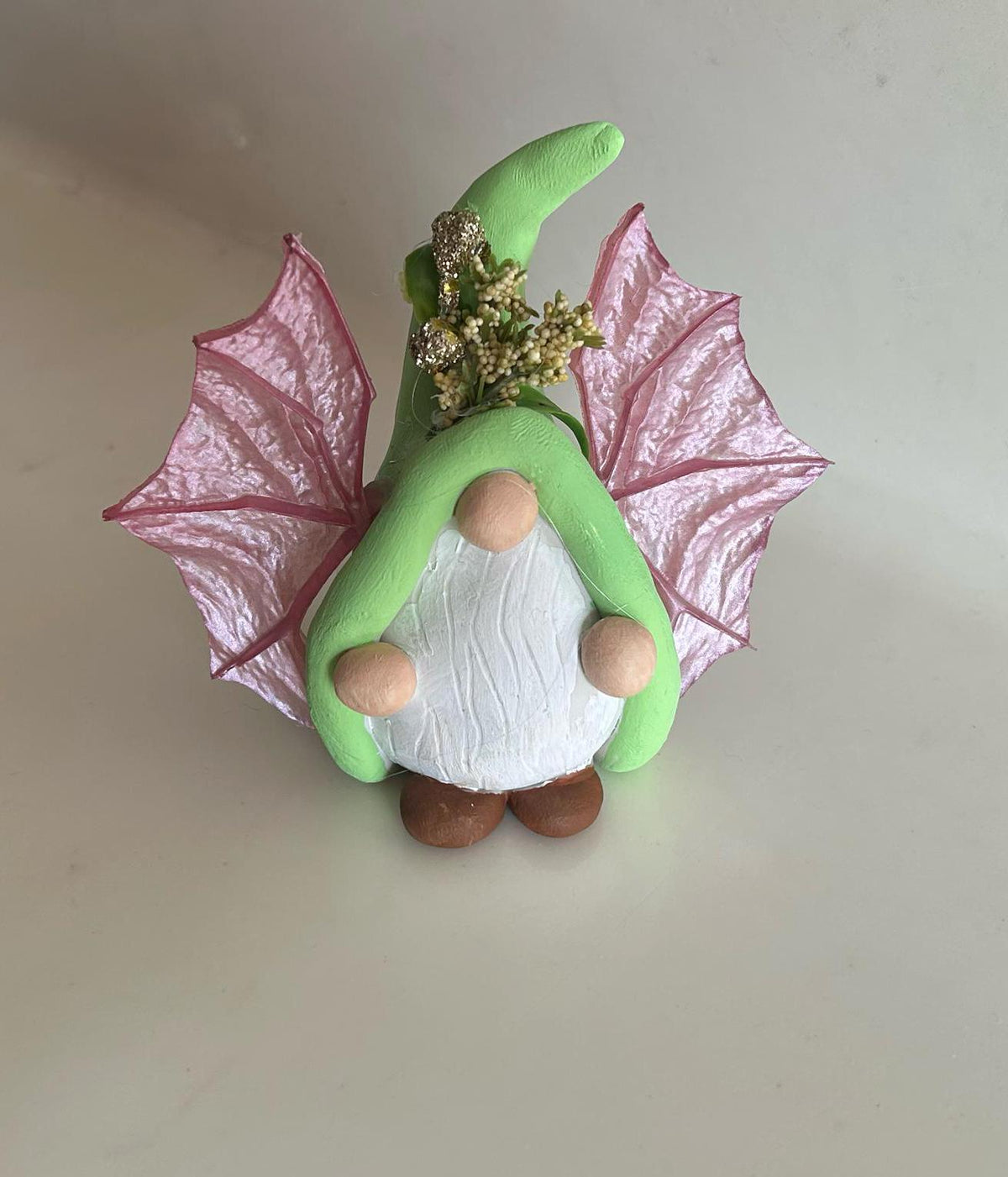 Dragon gnome figurine