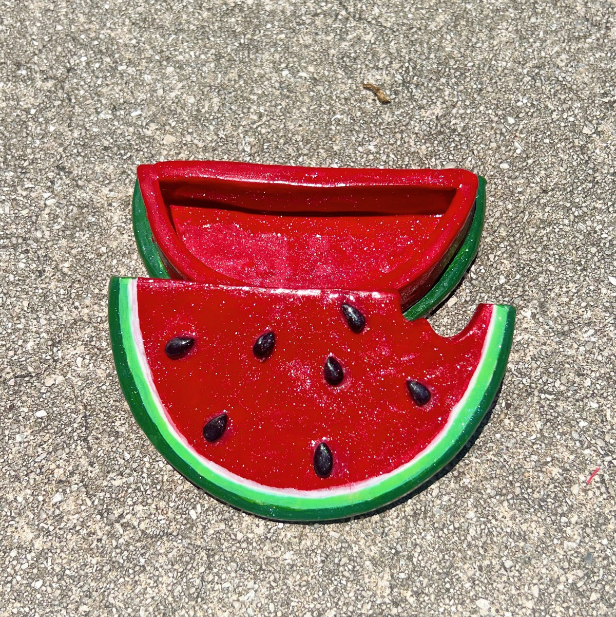 Watermelon trinket box